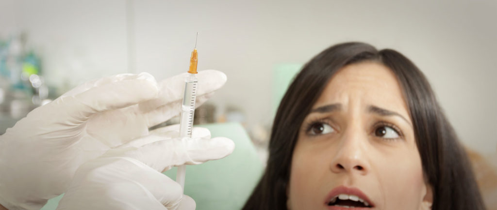Woman Scared of Needles image