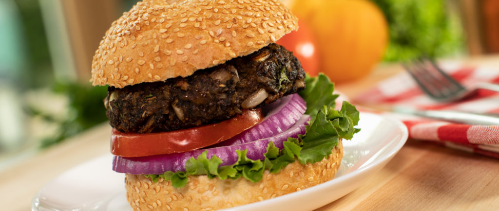veggie burger image