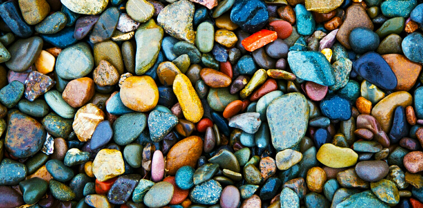 collecting rocks image