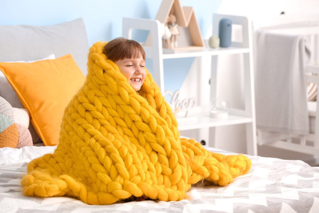 weighted blanket child image